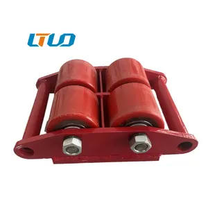 6ton Machine Moving Equipment Roller Skates Cargo Loading Trolley Tank Trolleys Moving Small Cargo Carrying Tank Trolley