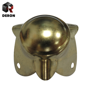 حقيبة صغيرة من الألومنيوم للسفر، حقيبة معدنية مزخرفة، صندوق خشبي، واقيات زوايا معدنية للديكور - Product Image 5