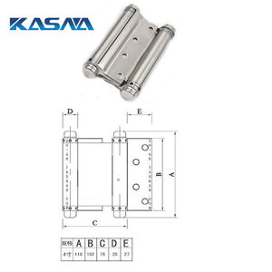<span class=keywords><strong>Bisagra</strong></span> <span class=keywords><strong>de</strong></span> Resorte <span class=keywords><strong>de</strong></span> Acero Inoxidable XK565, <span class=keywords><strong>Bisagra</strong></span> <span class=keywords><strong>de</strong></span> Resorte <span class=keywords><strong>de</strong></span> <span class=keywords><strong>Doble</strong></span> Acción con Tensión Ajustable - Product Image 5