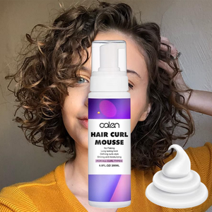 Envoltura de <span class=keywords><strong>espuma</strong></span> Natural fuerte <span class=keywords><strong>para</strong></span> el pelo, <span class=keywords><strong>espuma</strong></span> <span class=keywords><strong>para</strong></span> rizar el pelo espumoso, Etiqueta Privada, superventas - Product Image 1