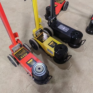 New 100ton không khí thủy lực <span class=keywords><strong>Jack</strong></span> Thép Chrome mạ nhiệm vụ nặng nề W/có thể gập lại xử lý thiết kế 2025 - Product Image 3