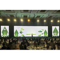 Layar LED Sewa Dalam Ruangan Sudut Pandang Lebar Pemasangan Cepat Bongkar Pasang Panel Video LED untuk Upacara di Gedung Olahraga