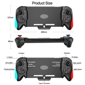 Đôi sốc phím điều khiển cho nintend chuyển đổi Điều khiển Gamepad chơi game điều khiển cho Nintendo chuyển đổi PC Windows joy-con - Product Image 2