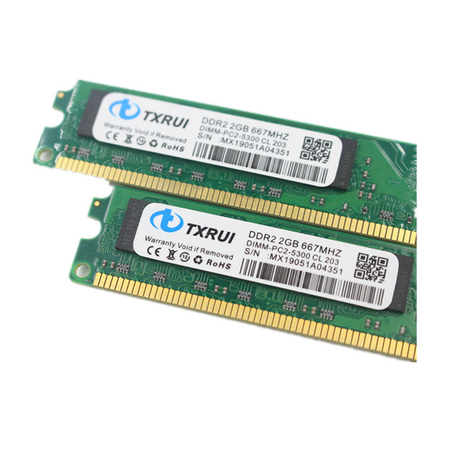 Computer Parts Desktop Ddr2 Ram Adapter Pc 800 2gb Memory for Desktop