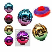 Creatieve Magische Bonen Draaiende Bal Fidget Spinner Hamburger Fruit Stressverlichtende Speelgoed Plastic SY SPEELGOED voor Kinderen Volwassenen ADHD Zintuiglijk Speelgoed