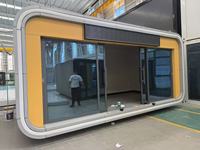 Maison Capsule Spatiale Moderne Préfabriquée Modulaire – Unité de Vie Mobile Portable pour Hôtels et Gîtes en Zones Scéniques