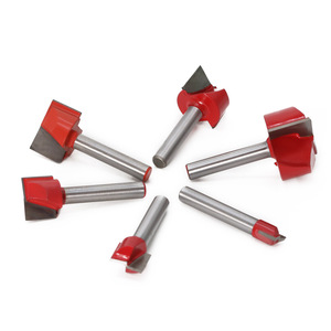 CNC <b>router</b> <b>bit</b> 6mm shank Woodworking surfacing flattening <b>bit</b> Bottom cleaning trim <b>bit</b> Woodworking machinery parts - Product Image 3