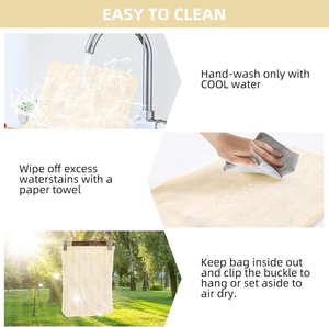 Paquete <span class=keywords><strong>de</strong></span> 2 Bolsas <span class=keywords><strong>de</strong></span> Pan <span class=keywords><strong>de</strong></span> Cera <span class=keywords><strong>de</strong></span> Abeja, <span class=keywords><strong>Bolsa</strong></span> <span class=keywords><strong>de</strong></span> Pan <span class=keywords><strong>de</strong></span> Algodón con Hebilla <span class=keywords><strong>de</strong></span> Liberación, Reutilizable, Ecológica, para Almacenamiento <span class=keywords><strong>de</strong></span> Alimentos, Pan Casero, Lino Orgánico - Product Image 6