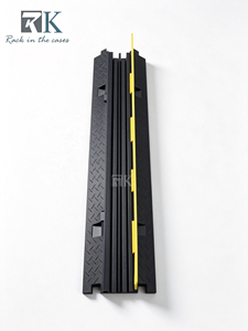 2/3/4/5 Way Rubber Cable Ramp Long Service Life Non Slip Cable Protector Ramp - Product Image 1