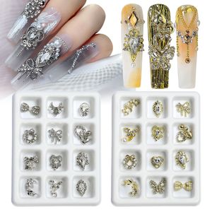 12 Uñas Postizas Largas Gilder, Uñas 100% Acrílicas, Accesorios de Manicura con Mariposas, Estilo de Lujo Ligero, Uñas 3D - Product Image 3