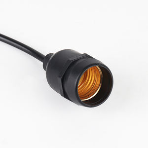 वॉटरप्रूफ कॉर्ड 1000ft आउटडोर विद्युत तार लैंप सॉकेट e26 <span class=keywords><strong>e27</strong></span> ई 27 लैंप धारक स्ट्रिंग लाइन - Product Image 5