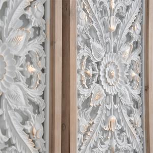 Décoration murale artisanale en bois rustique personnalisée, ensemble de 2 plaques murales sculptées en MDF - Product Image 6