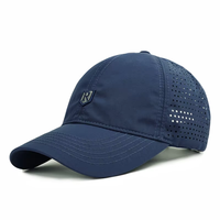 Cappellino da Golf Stile Coreano Personalizzabile con Logo, 6 Pannelli, 100% Poliestere, Asciugatura Rapida, Regolabile per Marchi e Ordini all'Ingrosso