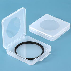 SUNSHING Square Filter <b>Case</b> Hard Shell Filter Box <b>Small</b> Travel Plastic Storage Boxes for Camera Lens Filter <b>Case</b> with Foam - Product Image 3