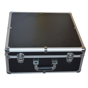 Aluminum Alloy Tool Case Black EVA Lined <b>Lockable</b> <b>Box</b> For Home <b>Storage</b> Spring 2023 CF1055 - Product Image 3