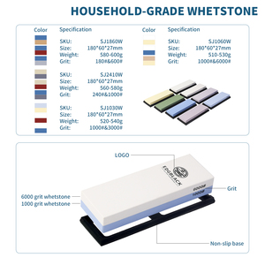 אבן השחזה דו-צדדית 1000/6000 גריט, אבן השחזה מקצועית להשחזת סכינים ביתיים ומסחריים - Product Image 6