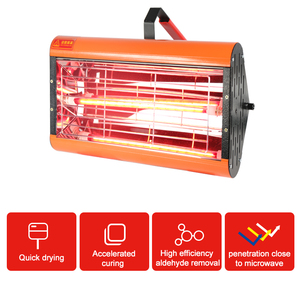 Funisi F1 sóng ngắn sưởi ấm hồng ngoại đèn thiết bị chăm sóc xe hồng ngoại sơn khô chữa đèn - Product Image 2