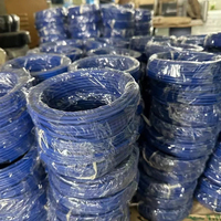 다루 26awg 은도금 무산소 구리 노이즈 감소 오디오 동축 악기 케이블 95% 주석 도금 구리 편조 쉴드 PUR