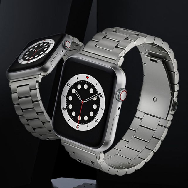 Titanium Bracelet for apple Watch, ultra 49mm, IWatch 8 7 41 45mm,smart Apple Watch 8 7 6 5 3 4 2 Se 38 40 42mm 44mm