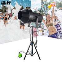 Machine à mousse mobile GEVV 2500W avec support pour parcs d'attractions, aires de jeux pour enfants et centres commerciaux