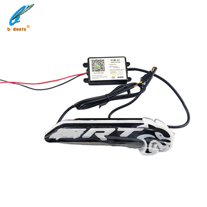 Dodge Challenger SRT Hellcat用 Bluetooth制御 RGB LED 光るフロントグリルバッジ/エンブレム カーライトアクセサリー - Product Image 6