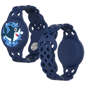 Étui de protection intégral 360° en silicone respirant avec motif de dessin animé mignon pour bracelet de <span class=keywords><strong>localisation</strong></span> GPS pour enfants, anti-perte et suivi - Product Image 5
