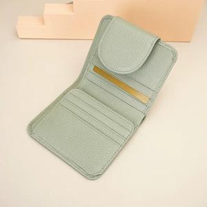 AndoBag RFID Short <b>Wallet</b> <b>for</b> <b>Men</b> Women Genuine Cow Leather Fashion <b>Trifold</b> <b>Wallet</b> Card Holder Zipper Coin Purse 1824-1834 - Product Image 4