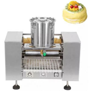 Machine automatique 220V 110V pour la fabrication de produits céréaliers : machine à peaux de raviolis, rouleaux aux œufs, samosas et rouleaux de printemps - Product Image 1