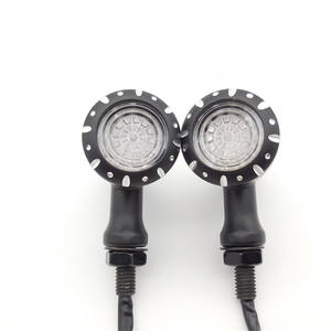 Motorcycle Indicator Motorcycle Turn signal <b>Light</b> Suitable for Harley Motorcycle Retro Metal Turn Signals Accessory Modification - Product Image 2
