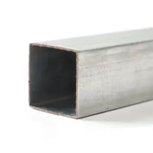 Tubo d'acciaio Pre galvanizzato di prima qualità Q235 a sezione cava quadrata tubo d'acciaio