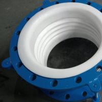 Juntas de Expansión Metálicas Revestidas de PTFE XQH-BCQ DN32, Serie que Combina Acero Inoxidable y Revestimiento de PTFE de Núcleo Liso para Resistencia Química