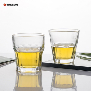 Cadeaux de whisky en <span class=keywords><strong>verre</strong></span> trempé à boire à l'ancienne et tasse octogonale épaissie <span class=keywords><strong>Verre</strong></span> à whisky - Product Image 1