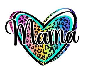 4 pulgadas de altura para madres, día de la madre, mamá, personalizado, UV, DTF, taza, envoltura, transferencias, logotipo transparente, etiqueta adhesiva, calcomanías, impresión - Product Image 2