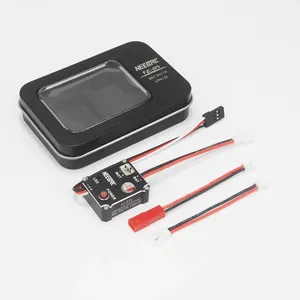 NEEBRC FZ-015 Moteur à balais métallique 180 50T, ESC 15A, BEC 2S 5V/1A, pour voitures RC d'escalade, de drift et de crawler <span class=keywords><strong>1</strong></span>/<span class=keywords><strong>18</strong></span>/<span class=keywords><strong>1</strong></span>/24 SCX24 <span class=keywords><strong>Trx4m</strong></span> FMS, mise à niveau - Product Image 6
