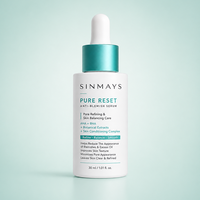 Sérum Purifiant Anti-Imperfections AHA BHA Resserre les Pores Contrôle du Sébum Équilibrant Lissant pour le Visage