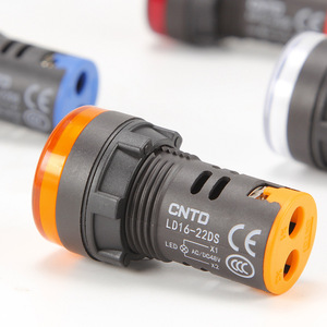 Interrupteur à bouton-poussoir électrique CNTD Changde LD16-22DS avec voyant lumineux et buzzer 22M 22SM - Product Image 2