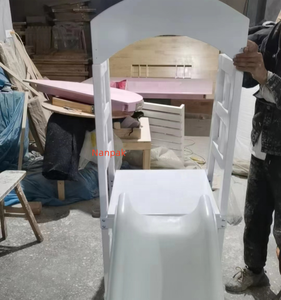 New Trắng Mini 4ft 5ft Nhựa Mềm Chơi Trượt Tổ Chức Sự Kiện Thiết Bị Bên Cho Thuê Bóng Pit Với Slide Trẻ Em Nhỏ Bóng Pit Với Slide - Product Image 2