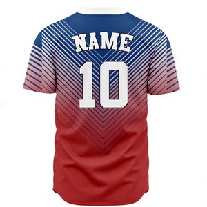 Camisetas de béisbol hechas a medida con diseño propio, jersey de béisbol al por mayor con diamantes de imitación - Product Image 2