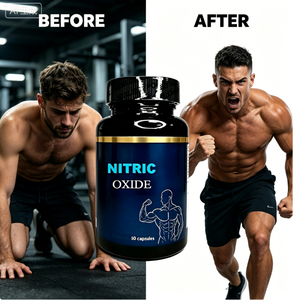 Complément alimentaire super booster d'oxyde nitrique |   60 Capsules pour une Circulation Saine, une Croissance Musculaire et une Récupération Rapide après <span class=keywords><strong>l</strong></span>'Entraînement - Product Image 2
