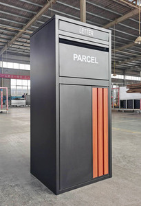 Boîte <span class=keywords><strong>aux</strong></span> <span class=keywords><strong>lettres</strong></span> intelligente d'extérieur en métal avec grand espace <span class=keywords><strong>pour</strong></span> la livraison de <span class=keywords><strong>colis</strong></span> et de journaux - Product Image 2