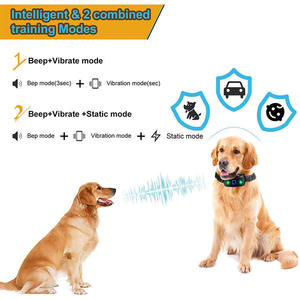 Großhandel Batteriebetriebenes Vibrations-Hundehalsband Ohne Schock Anti-Bell-Halsband Mit Intelligenter Bellkontrolle - Product Image 4