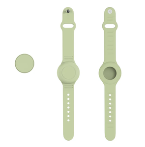 Apple子供用安全シリコンリストバンド抗ロストラッカー環境にやさしいデザイン子供の場所のためのカスタマイズ可能な色 - Product Image 1