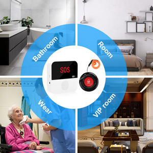Daytech <span class=keywords><strong>Wifi</strong></span> tuya gọi hệ thống máy nhắn tin Thông Minh Cảnh báo khẩn cấp người chăm sóc nút gọi cá nhân giúp alet cho bệnh nhân cao tuổi - Product Image 3