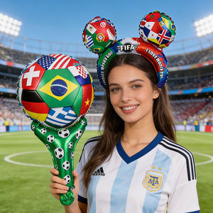 <span class=keywords><strong>Ballon</strong></span> en aluminium pour la série de football 2026, articles de fête, jeux, événements sportifs, bandeau, <span class=keywords><strong>ballon</strong></span> en aluminium pour le sport - Product Image 2