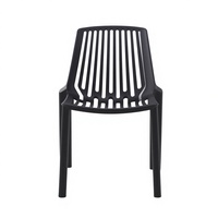 Chaise de bistrot en plastique empilable pour restaurant, moderne, en résine PP, prix d'usine en gros, pas cher