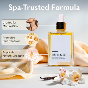 Huile Corporelle de Luxe Personnalisée MLM en Soie, Hydratante et Nourrissante, Essence de Soin pour la Peau, Huile Lissante pour le Corps, OEM Marque Privée, Vente Chaude - Product Image 5
