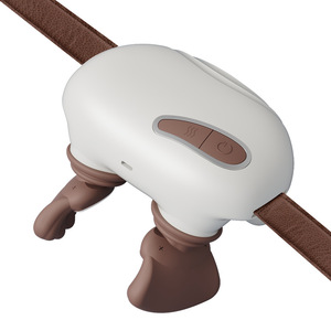 Masajeador de mano, cuello y hombros Z10A, color beige, recargable por USB, masaje de doble zona, uso doméstico - Product Image 5