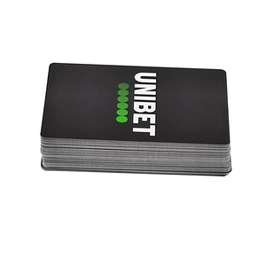 Carte da Gioco Premium Bayaya Personalizzate con Retro Nero in Plastica Impermeabile e Antistrappo - Product Image 5
