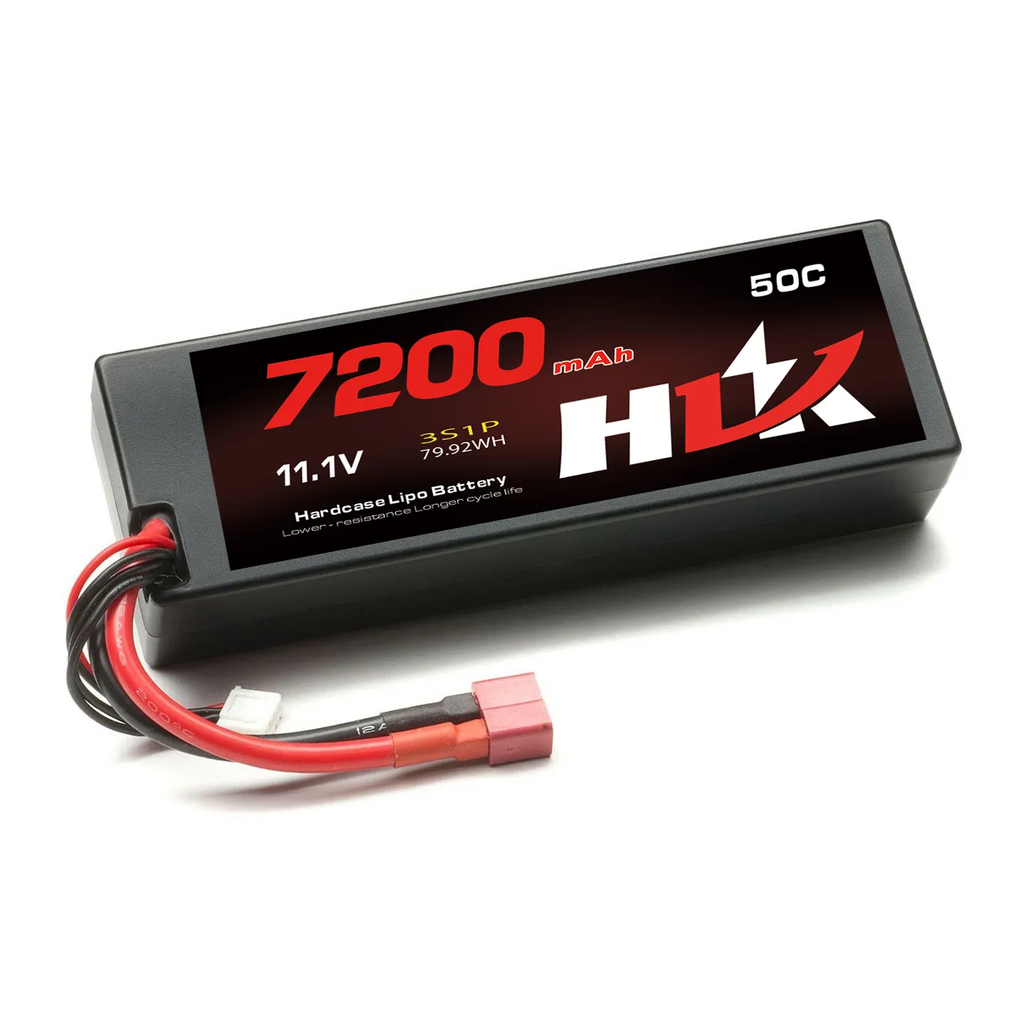 High Rate Power 7200Mah 50C 3S 11.1V Deans T Plug Lipo Rc 3S Lipo Battery For Tamiya Ford Gt4