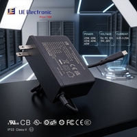 Adaptateur secteur AC DC 23W 33W 45W 60W 65W 5V 9V 12V 15V 20V 1a 2a 2.8a Chargeur rapide USB PD universel